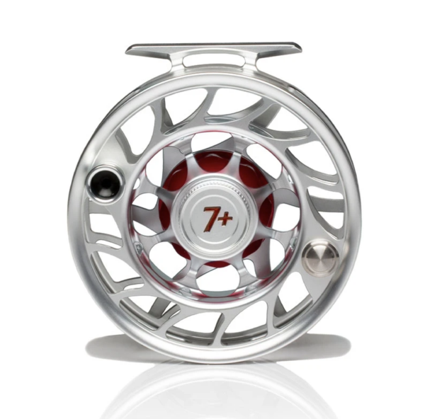 Hatch Iconic 7 Plus Fly Reel Clear Red